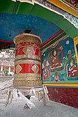 Ladakh - Rizong gompa, prayers wheel